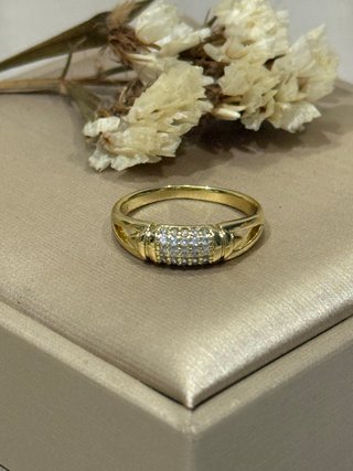 Anillo Oro Laminado 14k Talla 8
