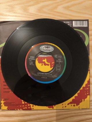 LOTE 2 SINGLES POISON VINILO 7" HARD ROCK METAL
