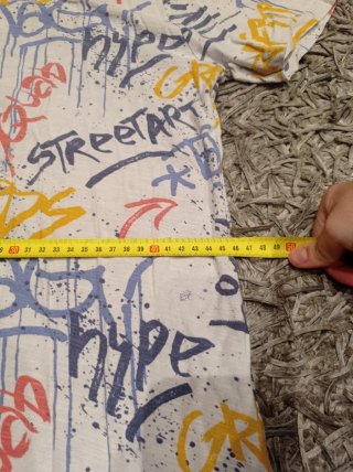 Camiseta Graffiti Street Art Multicolor