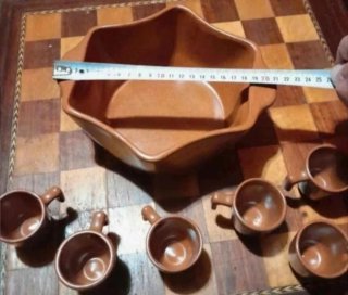 Juego artesanal (Queimada/Vino) - Completo