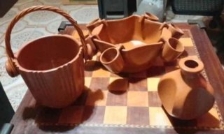 Juego artesanal (Queimada/Vino) - Completo