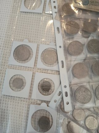Lote Billetes y Monedas Colección