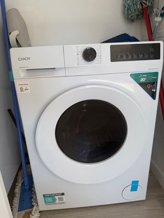 Cama Matrimonio Blanca + Lavadora