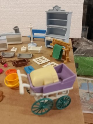 Lote accesorios Playmobil casa/cocina