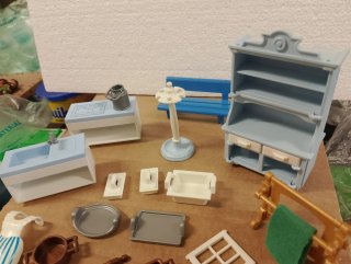 Lote accesorios Playmobil casa/cocina