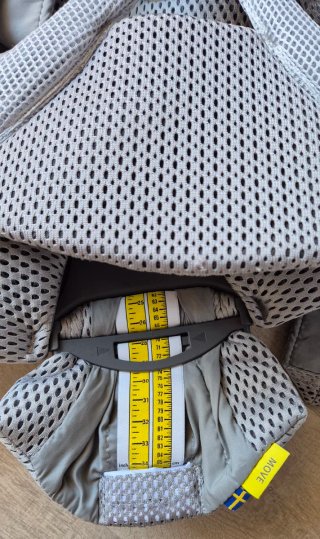 Portabebés BabyBjörn Malla Gris