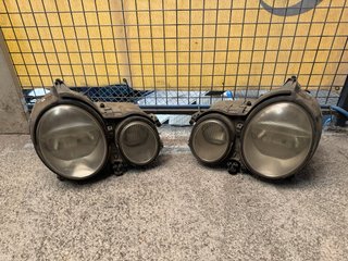 Faros Xenón Mercedes Benz W210 con lava faros