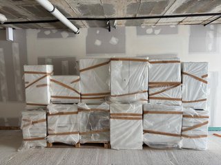 Cocina modular blanca 3,40m