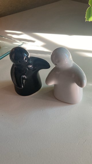 Salero y Pimentero Abrazados