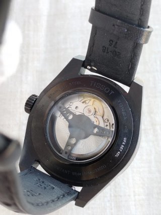 Reloj Tissot PRS 516 Powermatic 80 PVD Negro