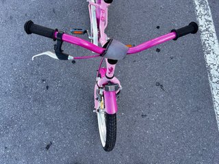 Bicicleta niña rosa 18 pulgadas