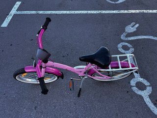 Bicicleta niña rosa 18 pulgadas