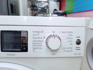 Lavadora 'BOSCH' 8kg 1200rpm A+++