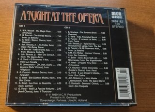 2 CD  A Night at the Opera - Más de 100' de música
