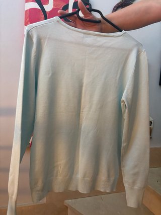 Chaqueta punto azul bebé M