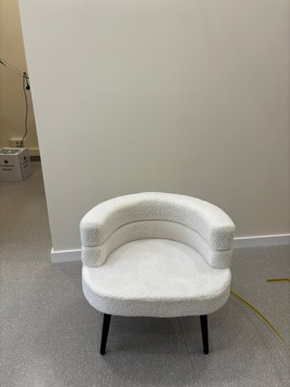 Sillón borreguito blanco