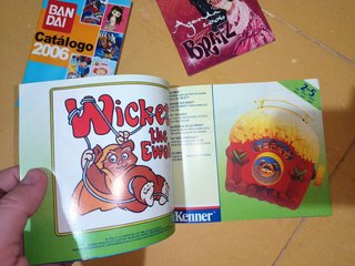 Lote catalogos juguetes vintage años 80 y 90