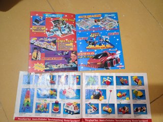 Lote catalogos juguetes vintage años 80 y 90