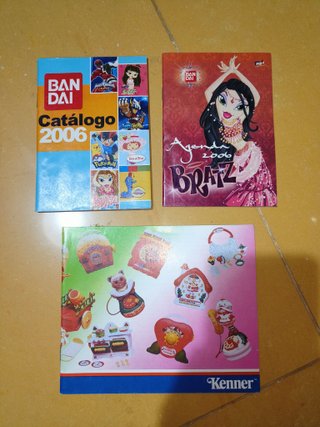 Lote catalogos juguetes vintage años 80 y 90