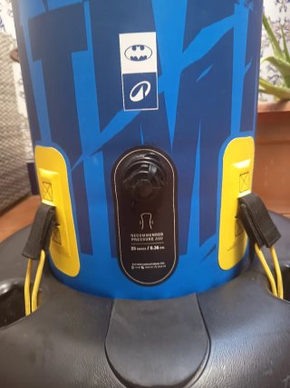 Saco de boxeo hinchable de Batman, Decathlon.