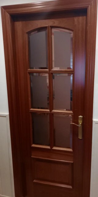 10 Puertas de Interior Caoba Completas