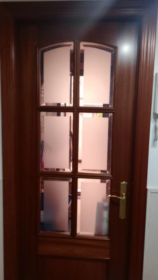 10 Puertas de Interior Caoba Completas