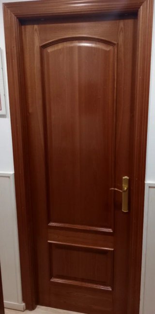 10 Puertas de Interior Caoba Completas
