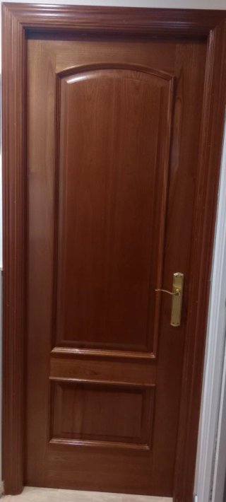 10 Puertas de Interior Caoba Completas