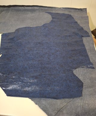 Lote de 2 pieles fantasia para marroquinería