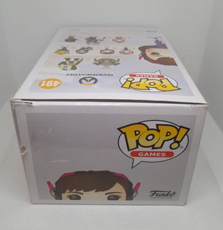 Funko POP D.VA 491 Diamond Games Overwatch Figure