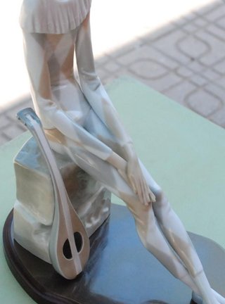 Figura Lladró Arlequín Triste Porcelana