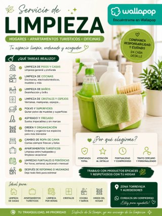 Limpieza por hora en Torrevieja