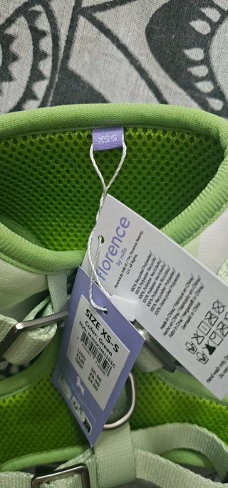 Arnés Perro Florence By Mills Verde Talla XS-S