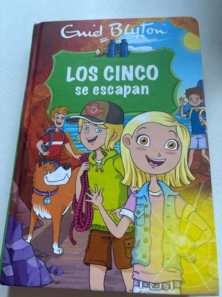 Libro Los cinco se escapan
