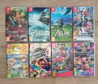 Juegos Nintendo Switch 30-45€ cada juego