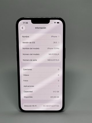 iPhone 13 Pro 512GB Reacondicionado Grado B