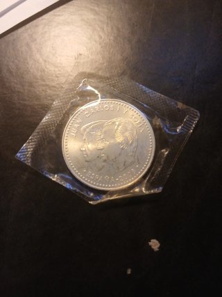 Moneda 12 Euros España 2008 Juan Carlos y Sofía.