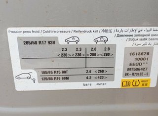 Radiador de agua 890960000 citroen c3 feel 480336