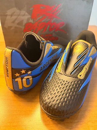 Scarpe da calcio Raptor Argentina per bambini taglia 35 cotte