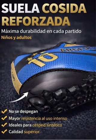 Scarpe da calcio Raptor Argentina per bambini taglia 35 cotte