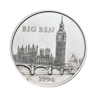 Moneda 100 Francos 1994 Big Ben Londres