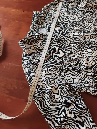 Vestido camisero estampado talla 44-46