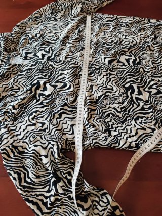 Vestido camisero estampado talla 44-46