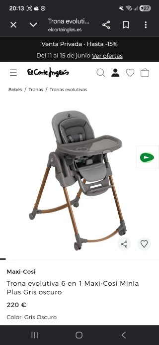Trona Maxi-Cosi Evolutiva 6en1