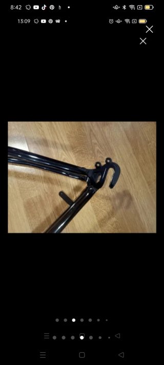 Cuadro Bicicleta Negro 26