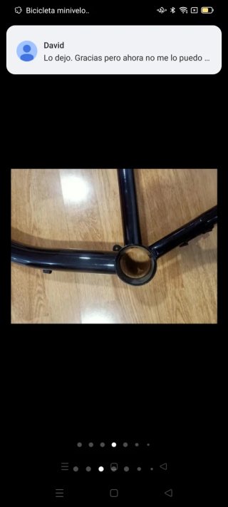 Cuadro Bicicleta Negro 26