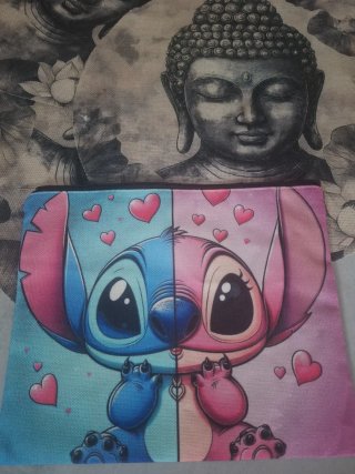 Neceser Stitch y Angel Disney