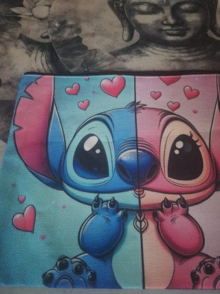 Neceser Stitch y Angel Disney