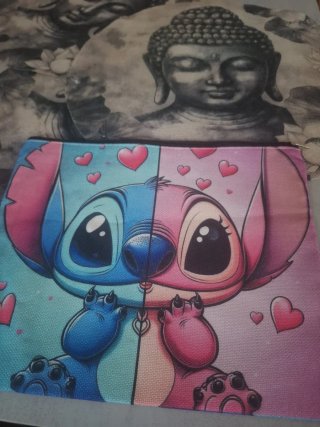 Neceser Stitch y Angel Disney
