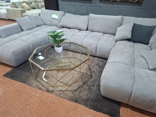Mega sofa Chaise Longue Gris Nuevo